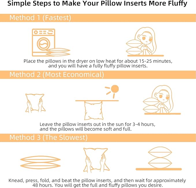 12 x 20 Outdoor Pillow Insert Set of 4 Small Lumbar Patio Furniture Pillows for Porch Couch Fall Throw Pillow Inserts Premium Decorative Stuffer Pillows Waterproof Rectangle White Cushion