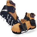 HFH Lawn Aerator Shoes for Grass，Aeration Shoes for Lawn，Spike Shoes for Lawn Aerating (Buckle)