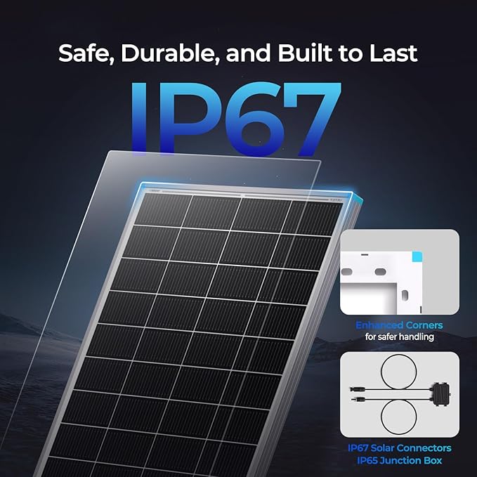 Renogy N-Type 400 Watt Solar Panel 24 Volt, 2Pcs 200W Solar Panels 16BB 25% High-Efficiency, PV Module Power Charger for RV Marine Cabin Roof Home Farm Battery and Other Off-Grid Applications