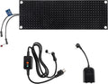 Heated Snow Melting Mat for Outdoor Stairs, Non-Slip (10in x 30in)