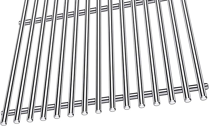7636 7638 7639 Grill Grates Grill Parts for Weber Spirit Grill Spirit E-310, E-320, S-310, S-320, Spirit II E/S-310, GS4 300 Series, 17 Inch Porcelain Steel Flavorizer Bars Grid Replacement