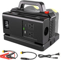 500W Pure Sine Wave Power Inverter for Ryobi 18V Battery, 2-Ports DC 18V to AC(2 Outlets) 120V Car Charger Plug Inverter Adapter Converter for Camping, Travel, Emergencies(Tool Only)
