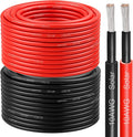 10 AWG Solar Cable 150FT Red + 150FT Black Tinned Copper Wire, 10 Gauge Solar Panel Wire for RV, Automotive, Trailer, Marine, Outdoors