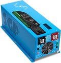 2000W DC 12V Peak 6000W Pure Sine Wave Inverter Charger Upgrade, AC 120V with 70A Battery AC Charger LCD Display Remote Control, Low Frequency Inverter, for RV, Camper, Home