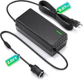 AC to DC Converter 20A/240W/12.36FT/110V-240V to 12V Converter Car Cigarette Lighter Socket AC/DC Power Adapter for Inflator, Car Refrigerator, Car Vacuum Cleaner and More