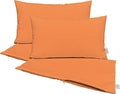 RSH DECOR: Sunbrella Pillow Covers Set of 4 | Covers Only - 20" x 12" | Outdoor Lumbar Pillow Covers Crafted with Sunbrella Performance Fabric | Canvas Tuscan