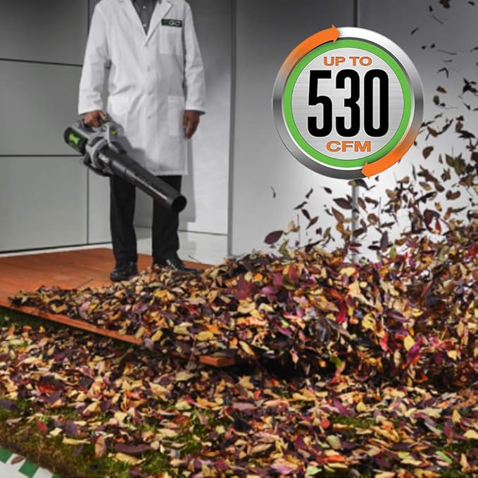EGO POWER+ Combo, Cordless Trimmer and Blower, 15" Trimmer for Weeds and Grass with Rapid Reload and Cordless Electric 530 CFM Blower, Includes 56V 2.5Ah Battery and Charger - ST1502LB
