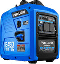 2450-Watt Portable Inverter Generator for Camping & RV, 1.6 Gallon Gas Tank for 8.3 Hours Use, 120V Gas Powered Generator Ultra-Quiet Operation, EPA Compliant