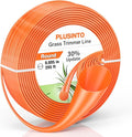 String Trimmer Line .095", 295 Feet Weed Eater String, Round Trimmer Line for Universal Replacement, Orange Premium Nylon String Trimmer Line for Medium& Heavy Grass&Weeds
