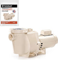 Swimables 011514 WhisperFlo 1.5 HP Single Speed Pool Pump - High Performance Premium WhisperFlo Pool Pumps Replacement - Quiet, Energy Efficient 1.5 HP Inground Pool Pump for Long-Lasting Power