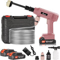 Power Washer,1200 PSI Cordless Pressure Washer with 2×21V Battery&6-in-1 Multi-Function Nozzle,Portable Pressure Washer Suitable for Cleaning Vehicles, patios, Glass, Floors, and Watering Plants