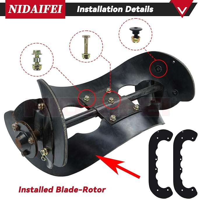 99-9313 Snow Blower Paddles with 133-5585 Scraper Blade Replaces Toro 125-1128 88-0771 55-9250 55-9251 55-9252 for Toro 210E, 210R, 421, 621, 621E, 721, 721E 721R, 721RC Snowthrowers
