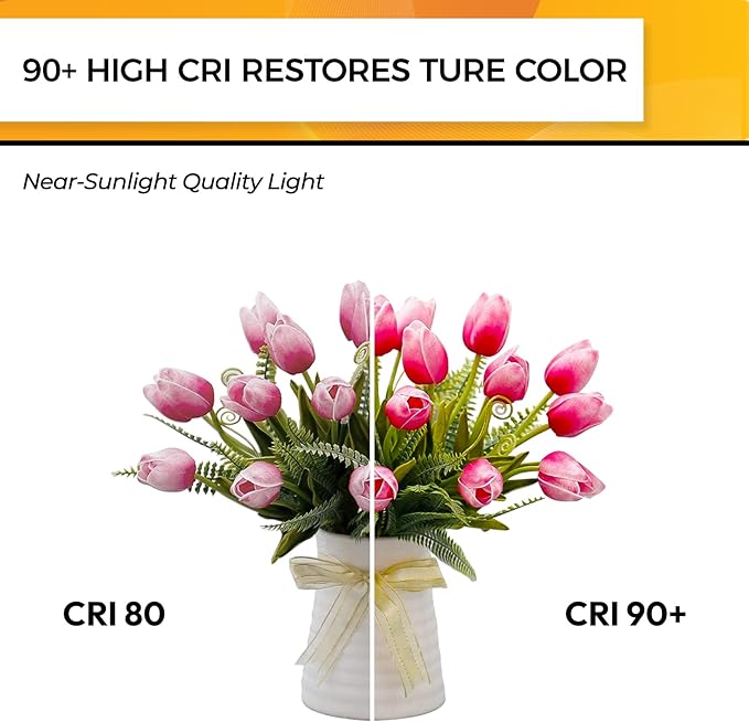 Hizashi LED Candelabra Bulbs 60 watt Equivalent 2700K Soft Warm White, Dimmable Chandelier Light Bulbs, 90+ CRI 6W 550LM, CA11 Flame Tip E12 LED Candle Bulb, UL Listed - 12 Pack