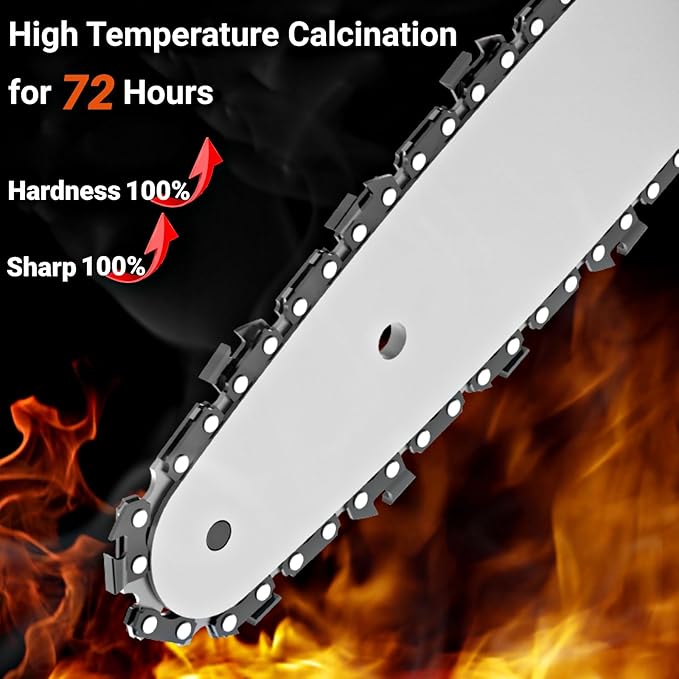 4-Pack 20 Inch Chainsaw Chain,3/8" LP Pitch .050" Gauge 72 Drive Links Compatible with Stihl MS311 MS391, Husqvarna 455(Rancher), Jonsered CS2166, Craftsman, Echo, Poulan, Ryobi, Ego and More
