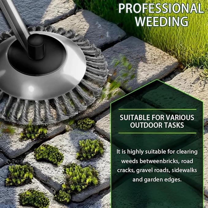 2PCS 6 Inch Weed Eater Blades, 2025 New Steel Wire Grass Trimmer Head，6 Inches Steel Wire Grass Trimmer Head for Electric Battery Powered Cordless String Trimmer（ 6 Blade*2