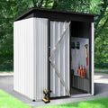 Outdoor Metal Storage Shed with Lock