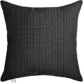 Sherry Kline Island Breeze Indoor/Outdoor Square Filled Pillow, 18"x 18", Black 2 Count