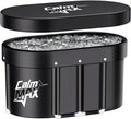 CalmMax Oval Ice Bath Tub with Cover for Athletes XL Portable Cold Plunge Tub - 130 Gal Capacity for Cold Water Therapy Ice Baths at Home Outdoor Gym 41IN