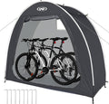 UNP Bike Storage Shed Tent, Portable Outdoor Bike Storage Tent with 210D Oxford Thick PU4000 Waterproof for 1/2/3/4 Bikes, Bike Covers Storage Shed for Bicycles, Lawn Mower, Garden Tools