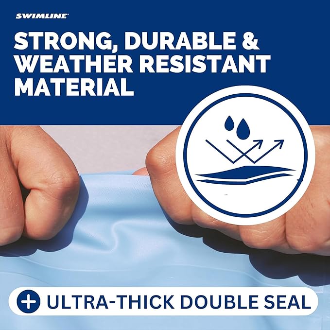 SWIMLINE HYDROTOOLS Air Pillow For Above Ground Pools Cover Winterizing | 4 x 8 ft Cushion Swimming Pool Closing Winter Kit | Cold Resistant Ice Equalizer Thick Pool Pillows Accessories | 1148 ACC48