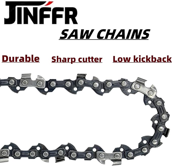 5 Pack 14 Inch Chainsaw Chain 52 Drive Links 3/8" LP Pitch .050'' Gauge Fit Craftsman, Echo CS-310, Poulan 190, Ryobi RY3714, Husqvarna 120, Makita, Greenworks- S52