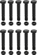 BlueStars 52100100 Snow Blower Shear Pins and Nuts - Fits Ariens 52100100 521001 00659100 John Deere AM136890 Rotary 5575 Snowthrower - Pack of 10