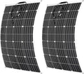 1000 Watt Flexible Solar Panel for RV, 2 × 500 Watt 12 Volt Solar Power Panel Kit Photovoltaic Module Monocrystalline Solar Panels for Camping Off Grid Car Battery Charging Boat