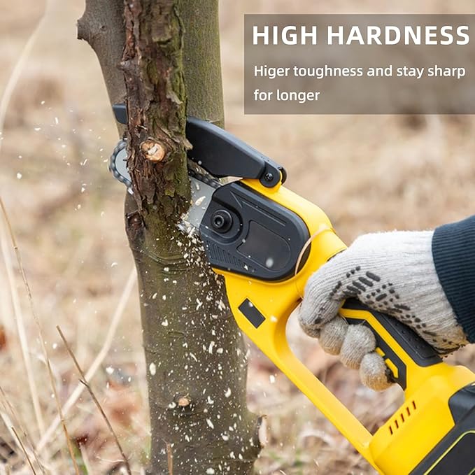 5 Pieces GTA 26 4 Inch Mini Chainsaw Chain for Stihl GTA 26 Replace Blade Pruner Mini Chainsaw Hand Held 4-inch Portable Electric Chainsaw Cordless for Tree Branches 3670 005 0028