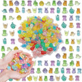 150/200 Mini Resin Animals Variety Pack Kit, 30 Types Tiny Resin Animals Figures, Hide Mini Figures Micro Landscape Ornaments Fairy Garden Accessories