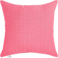 Ottomanson Sherry Kline Island Breeze Indoor/Outdoor Square Filled Pillow, 18"x 18", Hot Pink, 2 Count