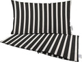 RSH DECOR: Sunbrella Pillow Covers Set of 2 | Covers Only - 26" x 16" | Outdoor Lumbar Pillow Covers Crafted with Sunbrella Performance Fabric | Shore Classic