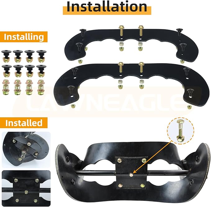 99-9313 Snow Blower Paddles with 133-5585 Scraper Blade Replaces Toro 99-9313 Kit, 55-9251, 88-0771, 108-4884 for Toro 210 R, 421 QE, 421 QR, 621 E, 621 QZE, 721 E, 721 R Snowthrowers