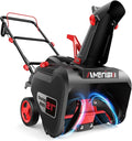 21-Inch 212cc Gas Snow Blower, Single-Stage Snow Thrower with Recoil Start, 180° Adjustable Chute, 21" Clearing Width, 8-in Wheels, Lightweight Snow Removal for Driveway & Sidewalks