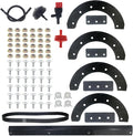 Cnfaner 302565MA Snow Blower Paddles with 55323MA Scraper Blade, 333721MA Belt for Murray 302565ma 302565 335992MA 335992, for NOMA C2030-010 Snowblowers