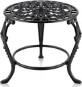 MOLIGOU Potted Plant Holder, Cast Iron Flower Pot Stand, Heavy Duty Plant Stand
