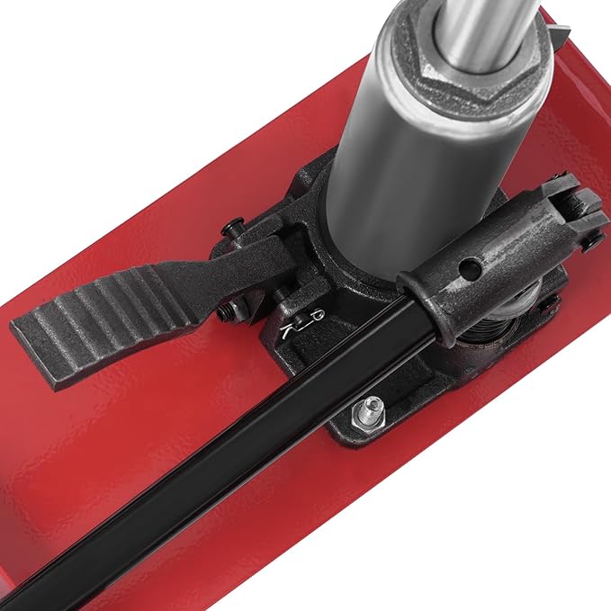 Hydraulic Cylinder Lift Jack for Zero Turn Radius Riding Lawn Mower Maintenance and Repair, Lawn Mower Lift, 500lb Lifting Capacity with Locking Bar for Added Safety