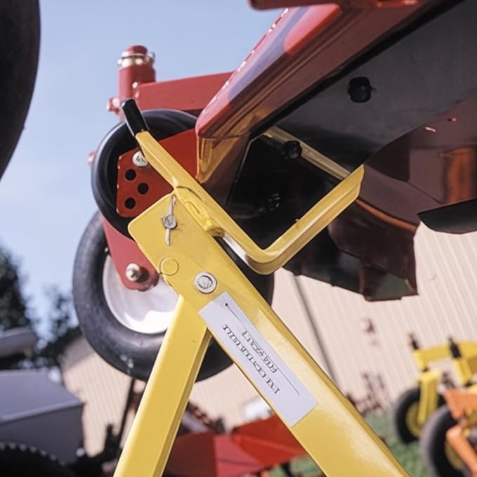 Jungle Jim's Commercial or Push Mower Jack -Lift Most Mowers, Even ZTRs - 800 Pound Capacity!