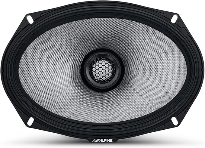 Alpine R2 Speaker Bundle -Two Pairs of R2-S69 6x9 R-Series High-Resolution Coaxial Speakers