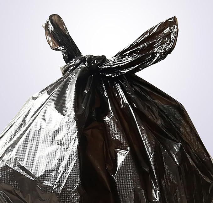 45 Gallon Trash Bags 1.8 Mil -39.3''x47.2'' Pack of 50 Thick Large Heavy Duty Multi-Use Garbage Bags Extra Large Strong Trash Can Liners for Office, Picnic,Kitchen, Bulk Bags (45 Gallon 50 Count)