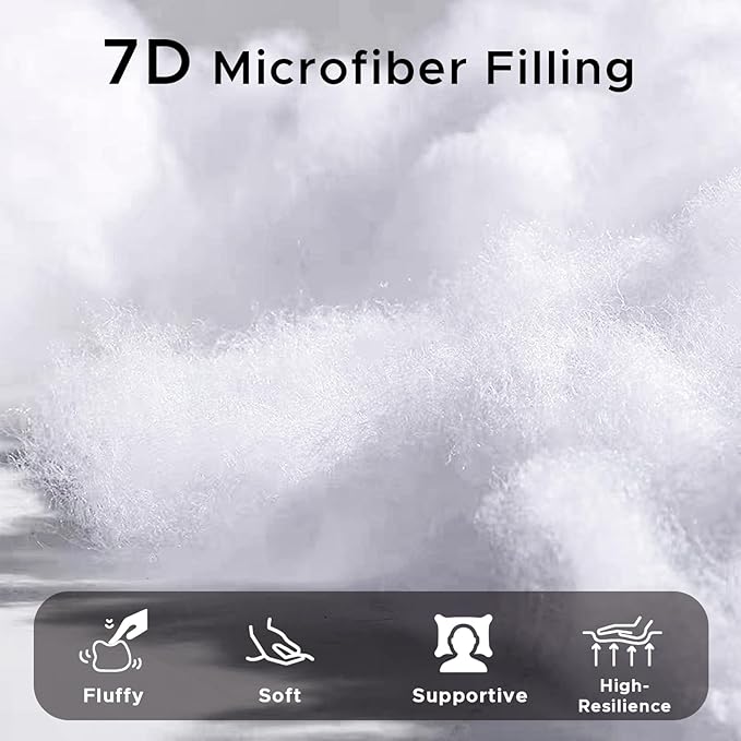 12 x 20 Outdoor Pillow Insert Set of 4 Small Lumbar Patio Furniture Pillows for Porch Couch Fall Throw Pillow Inserts Premium Decorative Stuffer Pillows Waterproof Rectangle White Cushion