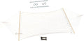 Mesh Hammock,Cotton Rope hammocks with Chains Hooks Tree Straps fit Stands from 9' to 15' for Outside Indoor Patio Yard