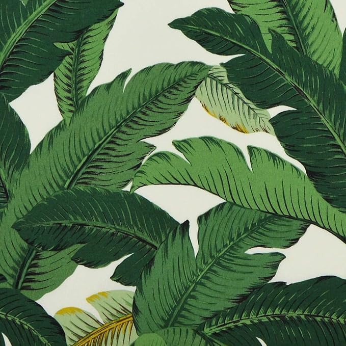 RSH DECOR Deep Seating Cushion with Pillow Back | 23” x 25” Seat | Water and Fade-Resistant Spun Fabric | Outdoor Chair Cushion Set for Patio Furniture | Swaying Palm Aloe