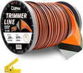 Cluparis 5-Pound Super Heavy Duty Trimmer Line .105-Inch-by-1076-ft Square Pro Trimmer Line Spool 3-Component Tri-Extrusion Weed Eater String with Super Line Cutter