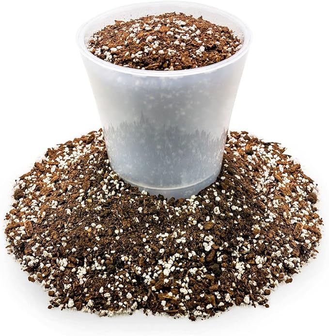 Gardenera Premium House Plant and Tropical Plant Potting Soil - Re-Potting Soil for All Types of Indoor House Plants - 4 Quart