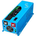 SUNGOLDPOWER 4000W DC 24V Peak 12000W Inverter Charger Pure Sine Wave, AC 120V with 50A Battery AC Charger, LCD Remote Control, Low Frequency Inverter, for Home, Camper, Truck