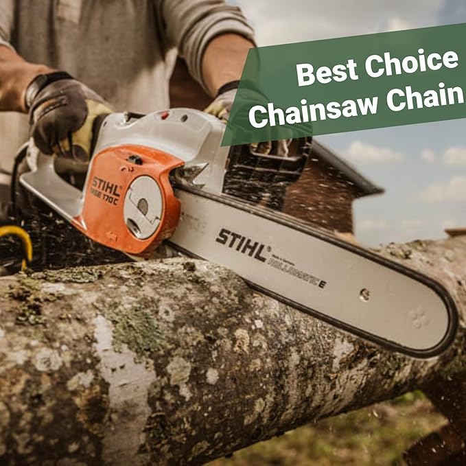4-Pack 20 Inch Chainsaw Chain,3/8" LP Pitch .050" Gauge 72 Drive Links Compatible with Stihl MS311 MS391, Husqvarna 455(Rancher), Jonsered CS2166, Craftsman, Echo, Poulan, Ryobi, Ego and More