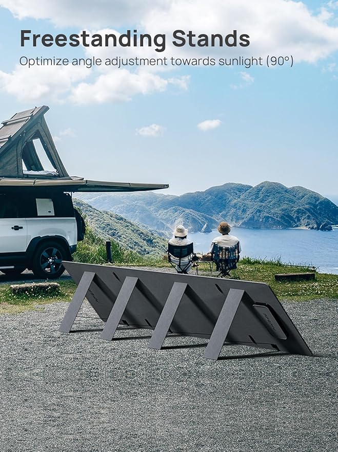 AFERIY Solar Generator P210 with 200W Solar Panel 2400W Portable Power Station 2048Wh | AC Output with 120V,2400W,Solar Generator for Home Use,Outdoor Camping,Power Outage, Camping,Emergencies