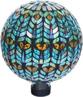 Echo Valley 8269 Mediterrano Mosaic Gazing Globe Outdoor Décor for Lawns and Gardens, Multicolor, 10 inches