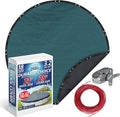 Winter Swimming Pool Cover for 21 ft Aboveground Round Pool Size, Durable Choice Series, Solid Material, Color - Marine Teal, Pool Cover Choice 3921-4CHOICE