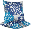 Outdoor Throw Pillows Waterproof Set of 2 Patio Pillows 18×18 Inch Decorative Pillows for Bed, Couch, Sofa and Patio Furniture